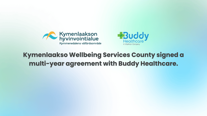 Kymenlaakso Wellbeing Services County and Buddy Healthcare sign multi-year agreement to support long-term development of care coordination