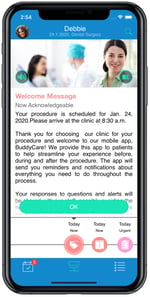 Patients waiting list management app