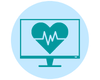 remote patient monitoring icon