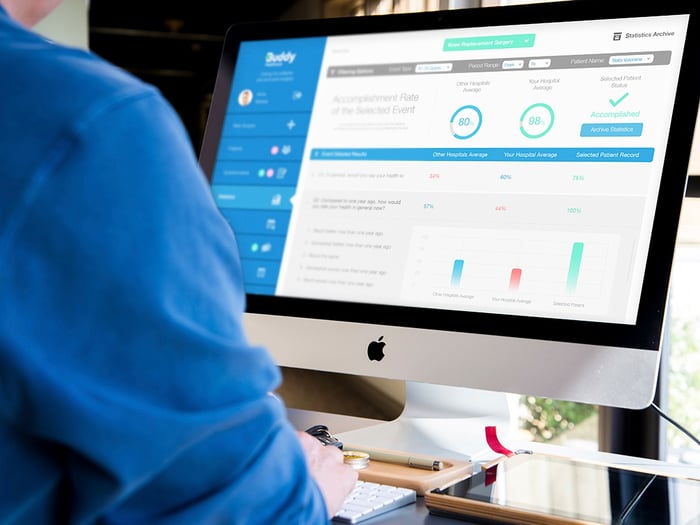 BuddyCare provides meaningful and timely instructions that help users stay on track throughout the care pathway. 